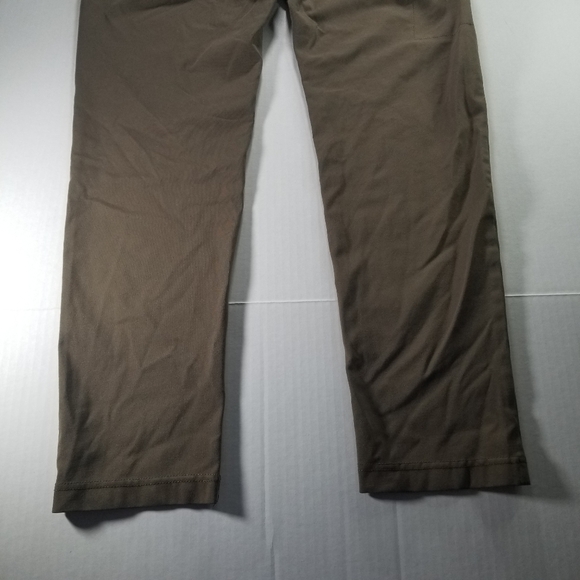 BYLT Everyday 2.0 Pants Men's Large 33 Green Chino Performance Golf Stretch 30" - Picture 5 of 11